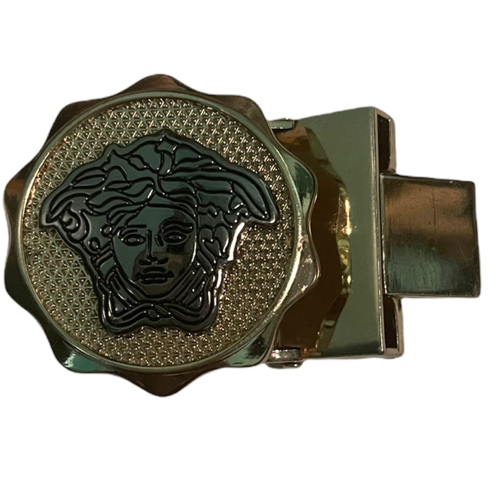 Versace belt buckle medusa